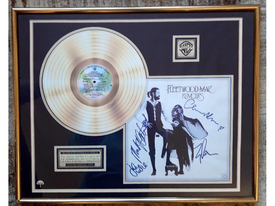 Fleetwood Mac - Gold Award - Druck auf Leinwand