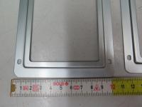 Metallrahmen Automaten Aufsteller Rahmen, Preisschilder Alu Bleche