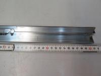 Aluleiste Front Rockola Wandbox 1484 430 mit Titelhalterfedern