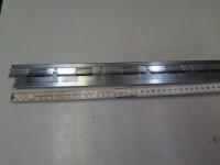 Aluleiste Front Rockola Wandbox 1484 430 mit Titelhalterfedern