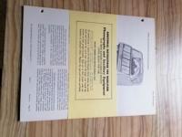 Original Wurlitzer 1800 Service Manual