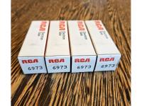 4 Stück RCA 6973 Endstufenröhren NEU 