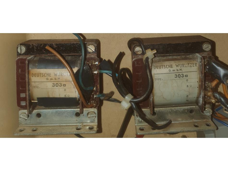 2x Wurlitzer Ausgangsübertrager Type 303a 2x Wurlitzer Ausgangsübertrager Type 303a